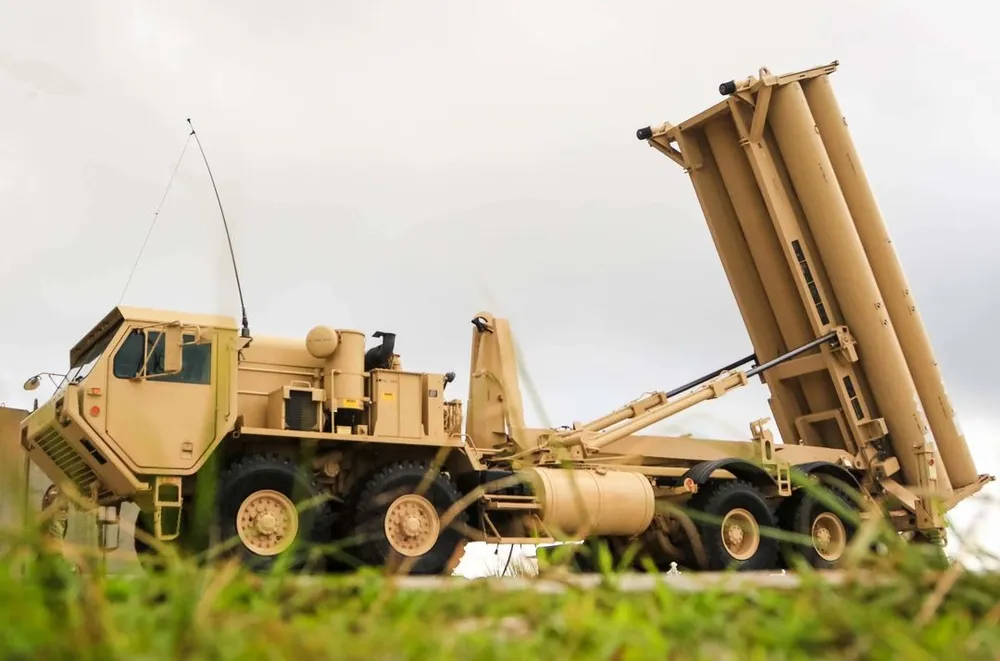 Hệ thống Phòng thủ Khu vực Tầm cao Giai đoạn cuối (THAAD) của Mỹ. Ảnh: REUTERS DFUXOGR6KROKNE3JJMZ24TF7JA.jpg
