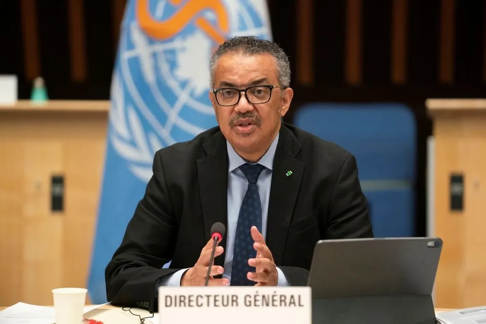 Tổng giám đốc Tổ chức Y tế Thế giới (WHO) Tedros Adhanom Ghebreyesus