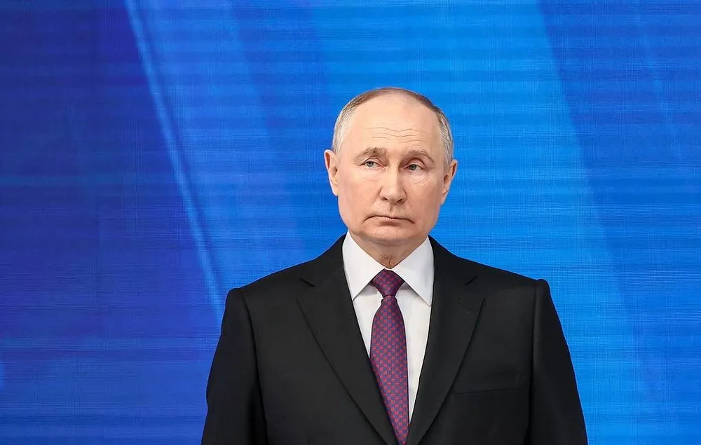 Tổng thống Nga Vladimir Putin đọc thông điệp liên bang trước quốc hội Nga ngày 29-2