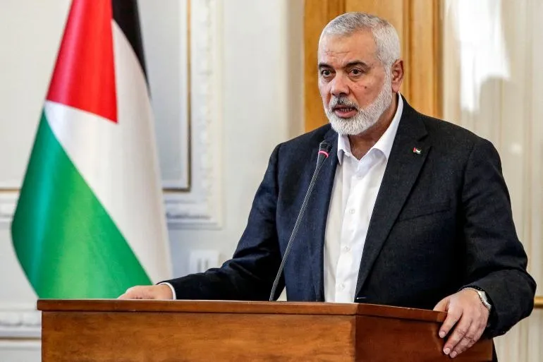 Lãnh đạo chính trị Hamas Ismail Haniyeh. Ảnh: AFP Israel không kích giết 3 con trai , 4 cháu của lãnh đạo Hamas