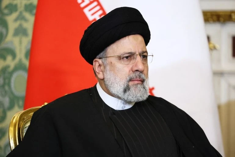 Tổng thống Iran Ebrahim Raisi. Ảnh: SPUTNIK 2023-12-07T171525Z_448928032_RC2.jpg