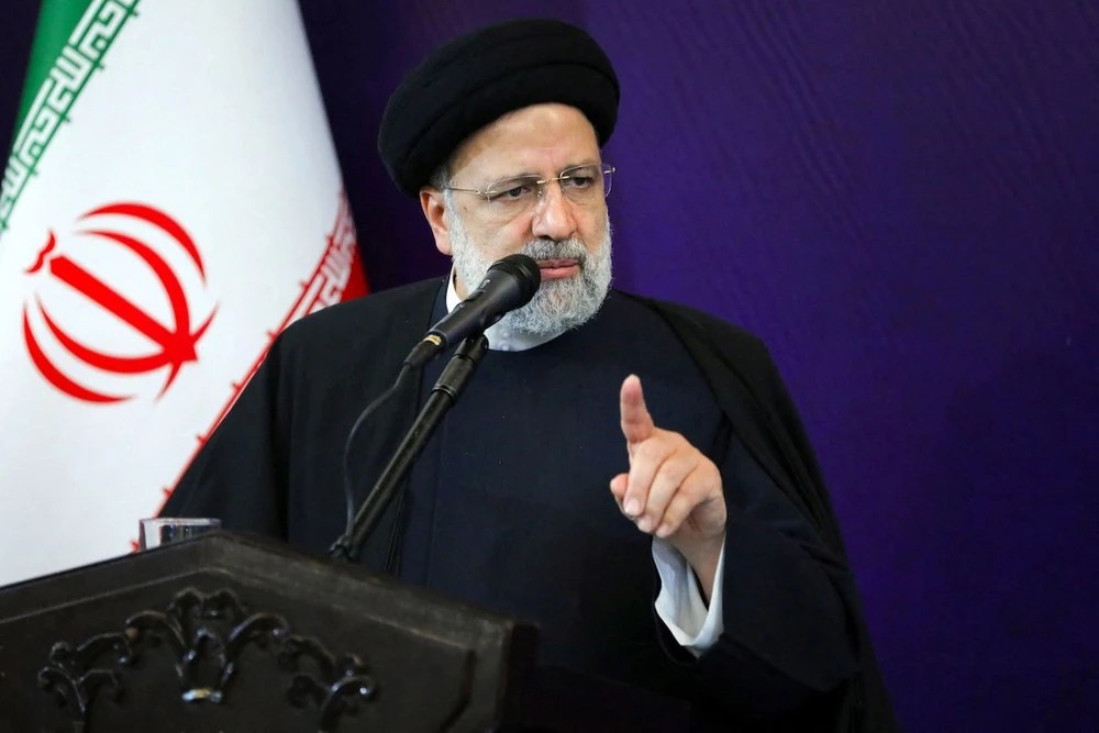 Tổng thống Iran Ebrahim Raisi. Ảnh: WANA Tổng thống Iran.jpg