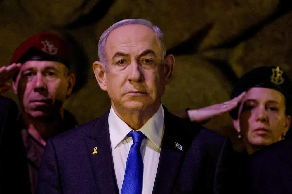 Thủ tướng Israel Benjamin Netanyahu. Ảnh: REUTERS lệnh bắt ông Netanyahu.jpeg