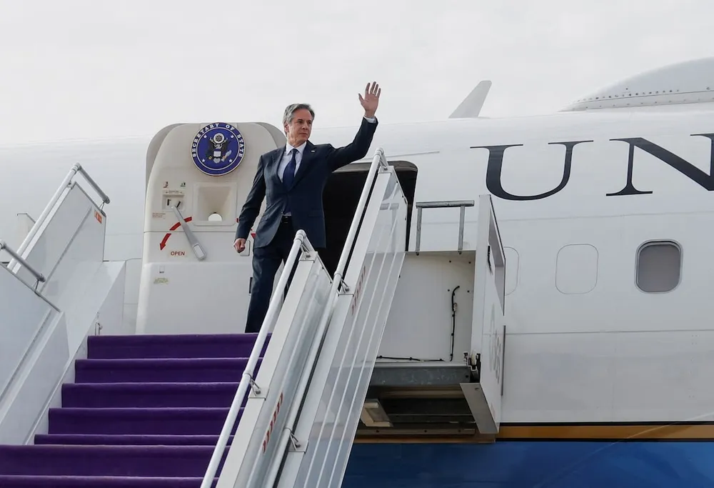 Ngoại trưởng Mỹ Antony Blinken. Ảnh: REUTERS Ngoại trưởng Mỹ.jpg