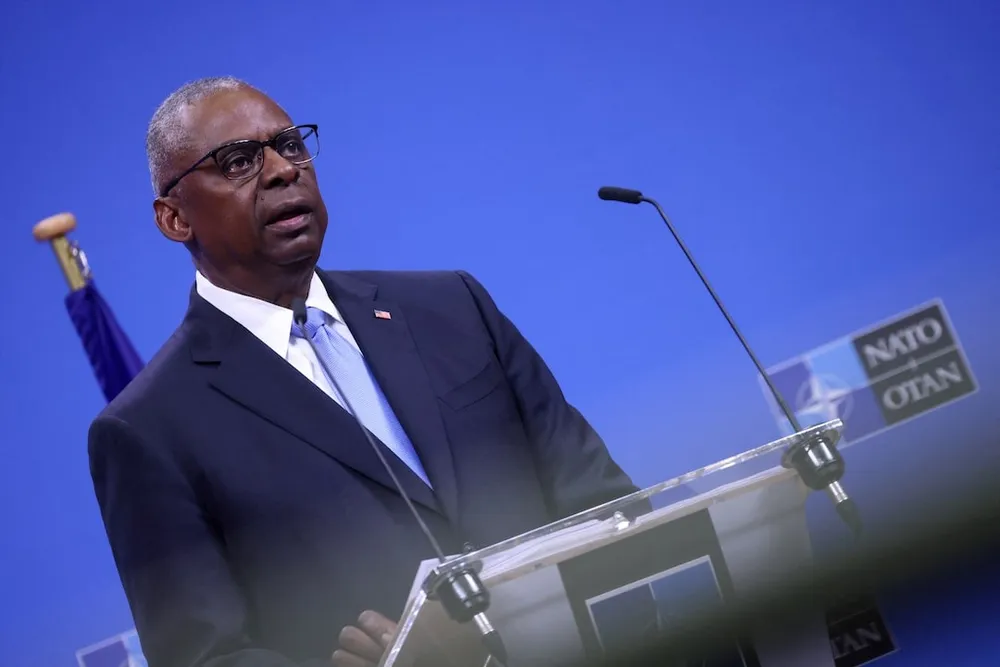Bộ trưởng Quốc phòng Mỹ Lloyd Austin vừa lên tiếng việc ông Putin ra điều kiện ngừng bắn ở Ukraine. Ảnh: REUTERS điều kiện ngừng bắn ở Ukraine.jpeg