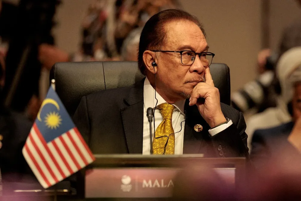 Thủ tướng Malaysia Anwar Ibrahim. Ảnh: REUTERS Malaysia muốn gia nhập BRICS