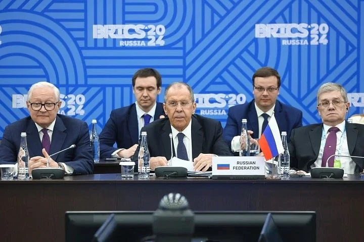 Năm nay, 2024, Nga giữ chức chủ tịch luân phiên của BRICS. Ảnh: X Nga đảm nhiệm chức chủ tịch BRICS.jpeg