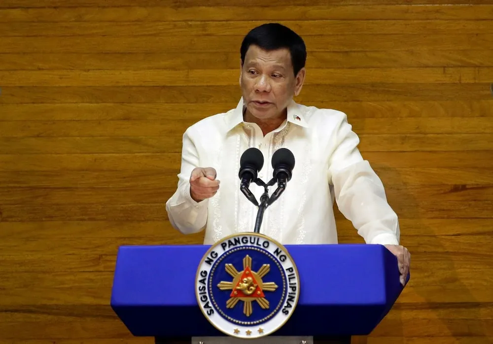 Cựu Tổng thống Philippines Rodrigo Duterte. Ảnh: REUTERS cựu Tổng thống Philippines