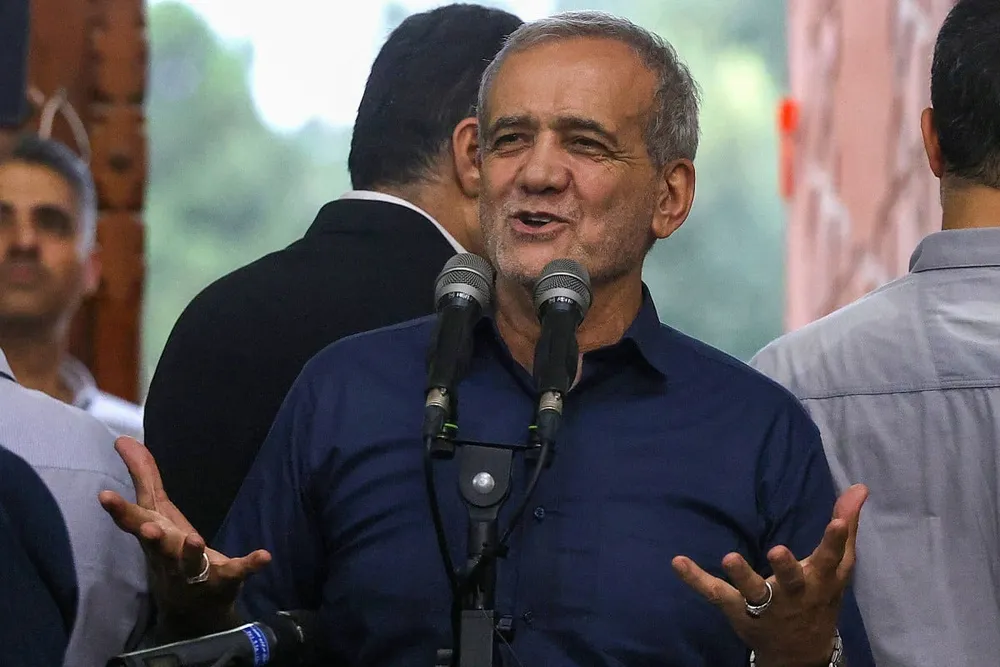 Tổng thống đắc cử Iran Masoud Pezeshkian. Ảnh: TNS Tổng thống đắc cử Iran Masoud Pezeshkian. Ảnh: TNS
