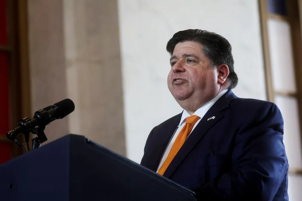Thống đốc bang Illinois JB Pritzker. Ảnh: REUTERS JB Pritzker.jpg