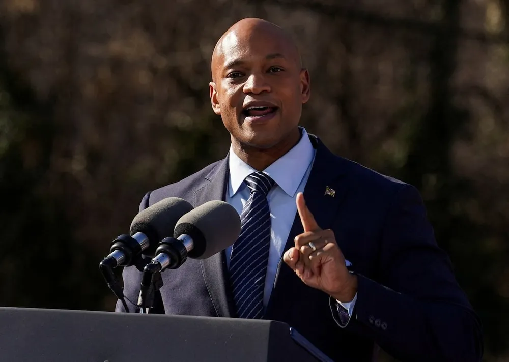 Thống đốc bang Maryland Wes Moore. Ảnh: REUTERS Thống đốc bang Maryland Wes Moore. Ảnh- REUTERS.jpg
