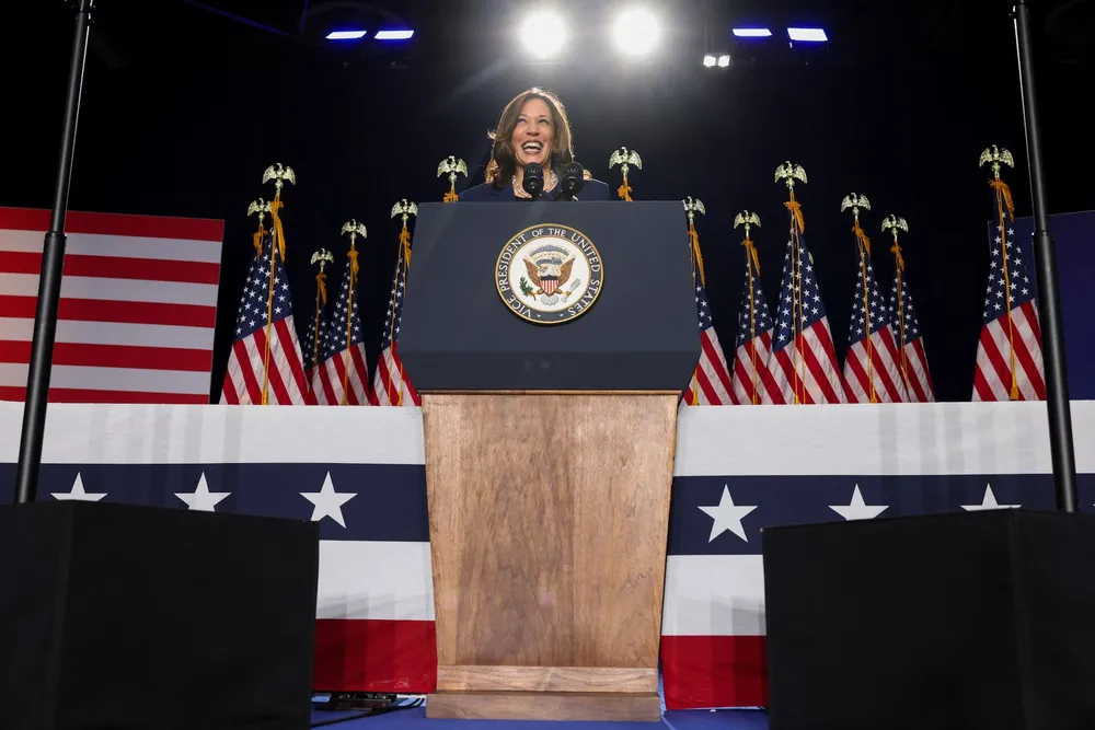 Phó Tổng thống Mỹ Kamala Harris. Ảnh: REUTERS 1.jpg