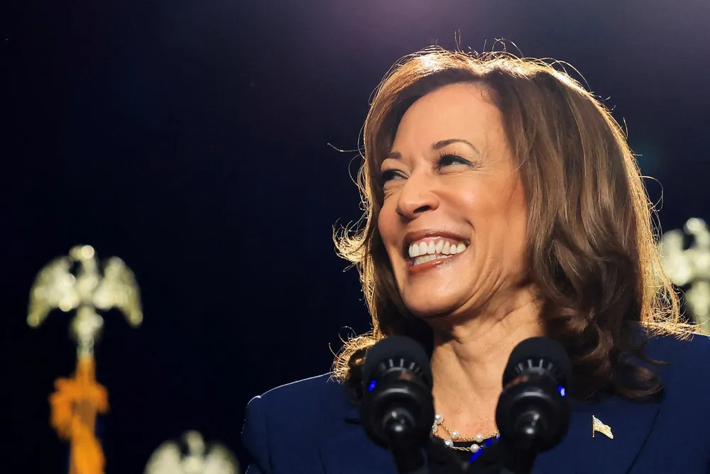 Phó Tổng thống Mỹ Kamala Harris. Ảnh: REUTERS Phó Tổng thống Harris