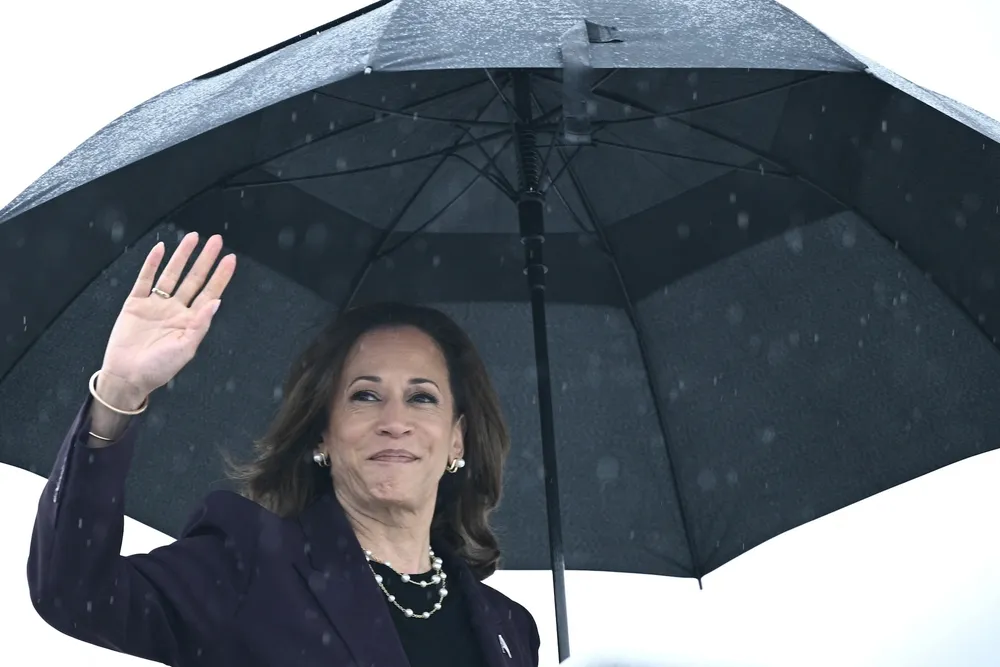 Phó Tổng thống Mỹ Kamala Harris. Ảnh: REUTERS đảng Dân chủ