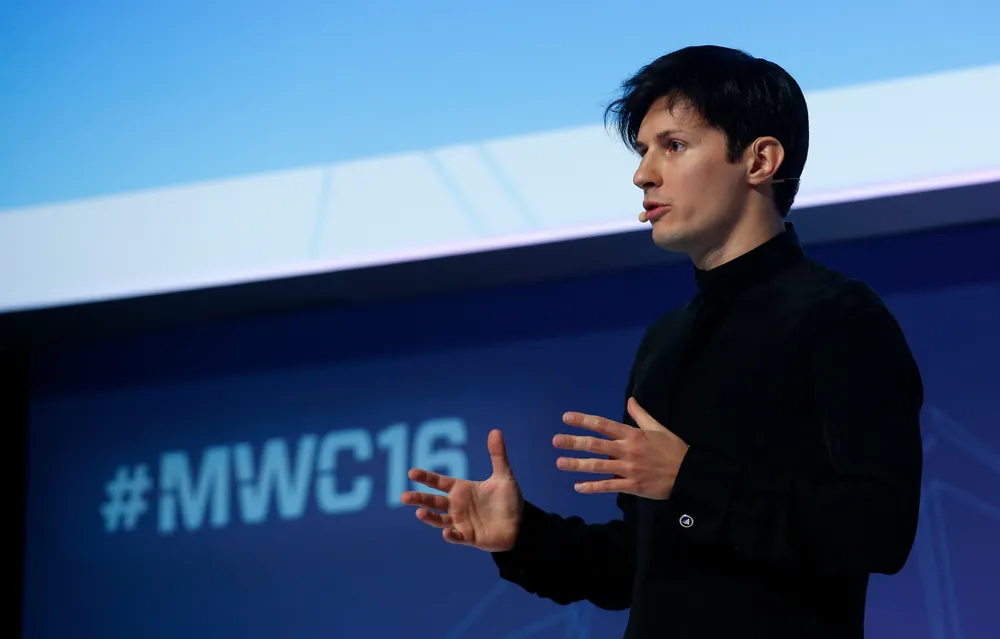 Ông Pavel Durov - nhà sáng lập và CEO của mạng xã hội Telegram. Ảnh: REUTERS vụ bắt CEO Telegram