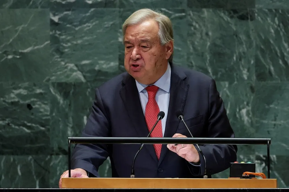 Tổng Thư ký LHQ Antonio Guterres. Ảnh: REUTERS Tổng Thư ký LHQ Antonio Guterres