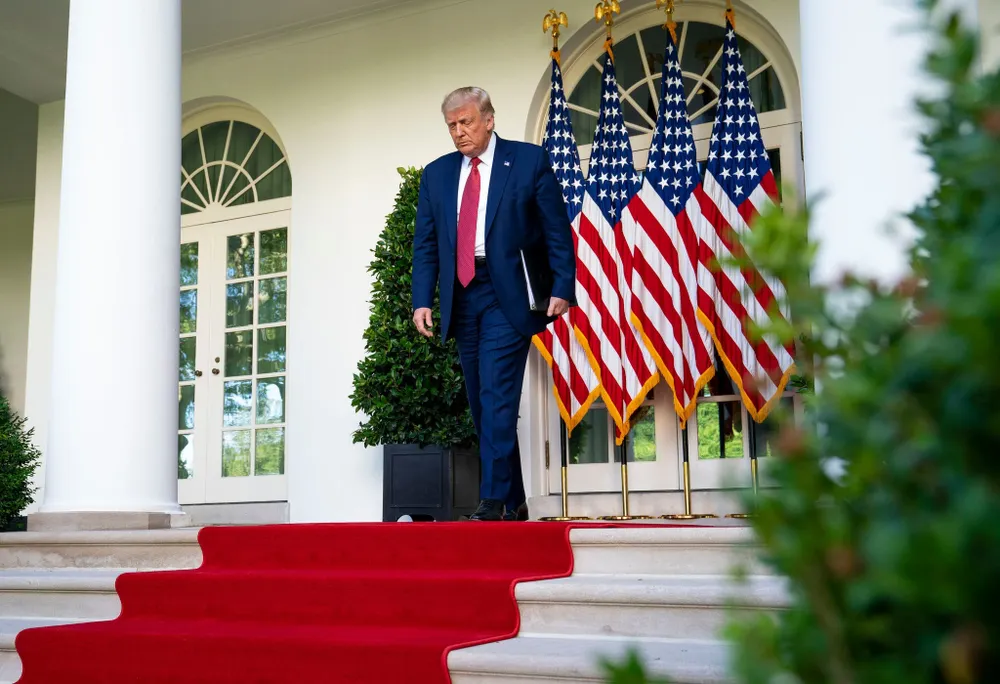 Ông Donald Trump tại Nhà Trắng hồi năm 2020. Ảnh: THE NEW YORK TIMES Tổng thống đắc cử Donald Trump