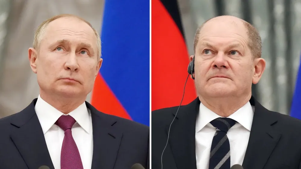 cuộc điện đàm giữa ông Putin và ông Scholz