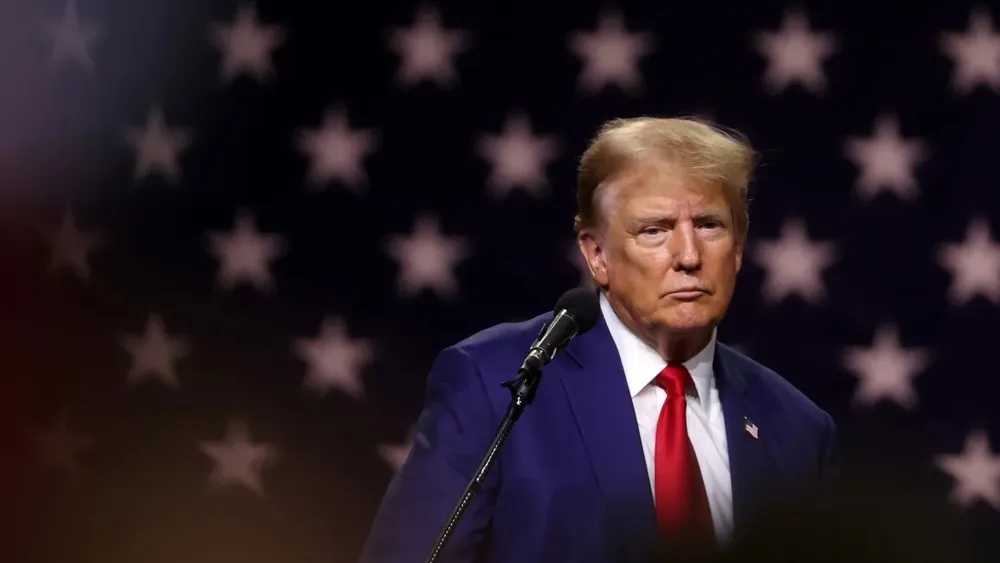 Sự trở lại của ông Donald Trump đặt ra câu hỏi về chính sách của Mỹ đối với Iran trong thời gian tới. Ảnh: GETTY IMAGES ông Donald Trump.jpg