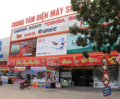 Siêu thị điện máy nơi có nhân viên bị Vũ Văn Toàn thực hiện hành vi lừa đảo