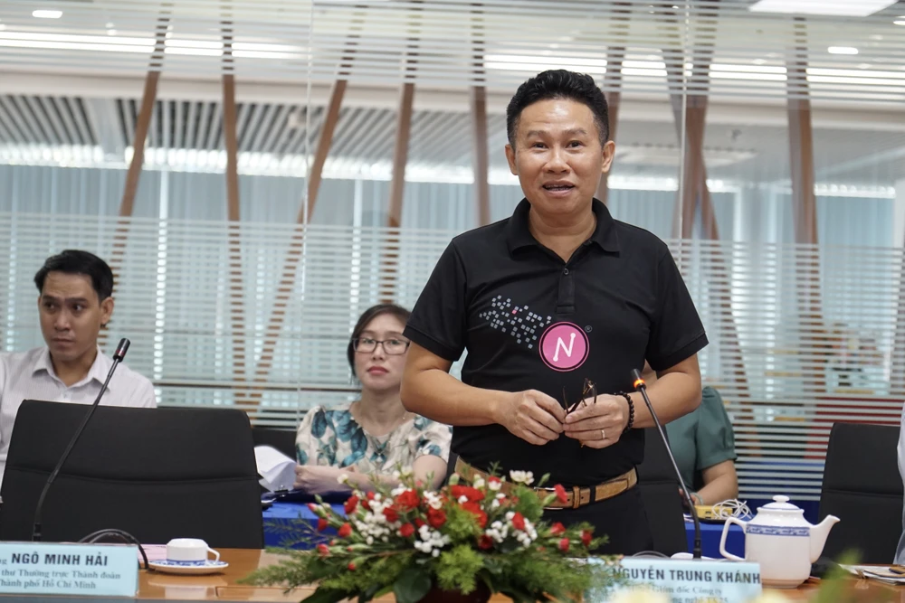 Ông Nguyễn Trung Khánh cho rằng cần có hành lang dẫn dắt sau khi nhận thưởng. Ảnh: VT