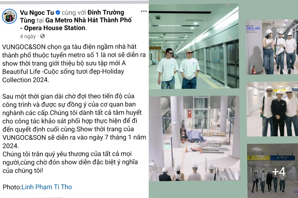 biểu diễn thời trang