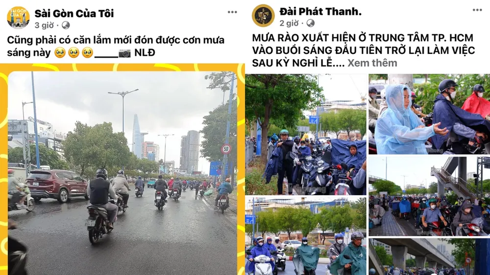 Cư dân mạng rủ nhau thủ sẵn áo mưa.jpg