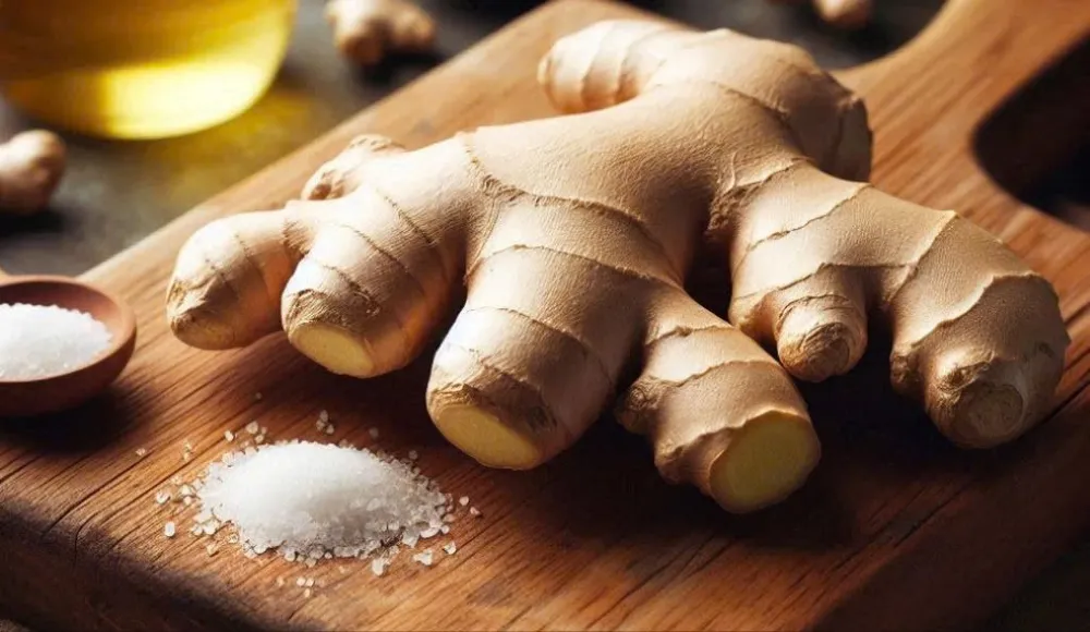 Trẻ mầm non ăn cơm với gừng chấm muối tiềm ẩn nhiều nguy cơ đối với sức khỏe và sự phát triển của các em. Ảnh: AI Ăn cơm với gừng chấm muối.jpg