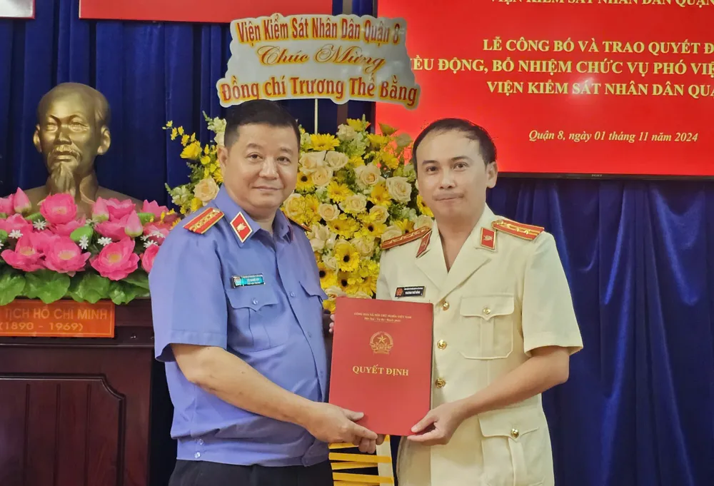 VKSND TP.HCM bổ nhiệm nhiều lãnh đạo chủ chốt