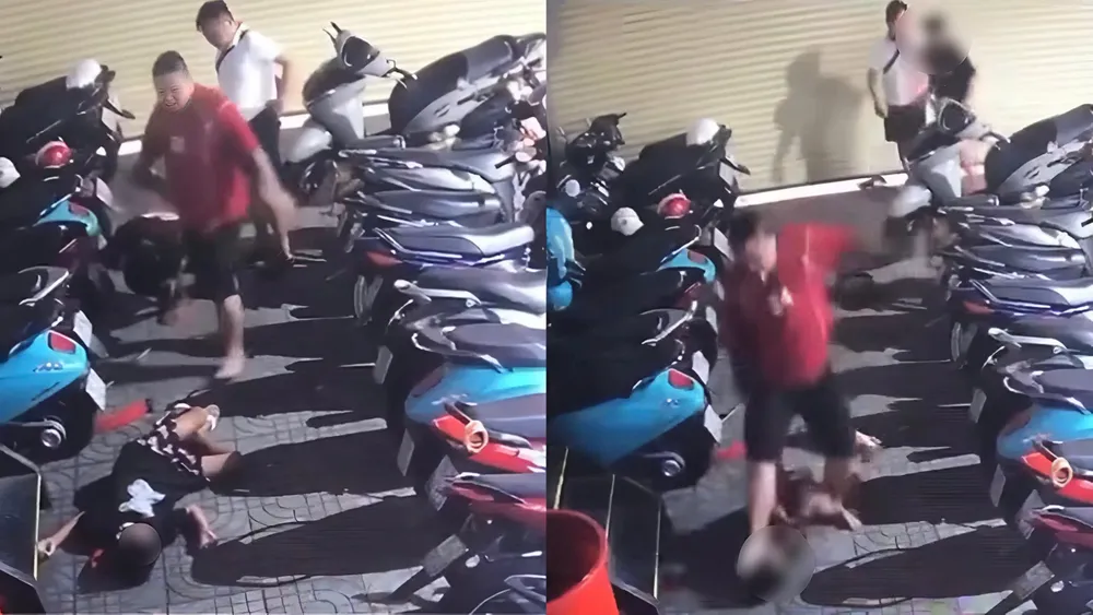 hai thiếu niên bị đánh ở quán Internet