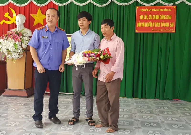 VKS Đồng Nai xin lỗi người bị bắt giam oan sau 9 năm