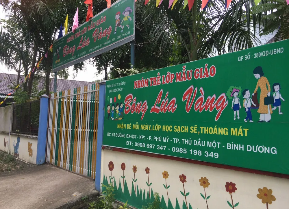 Chủ trường Mầm Xanh còn 1 cơ sở hoạt động ở Bình Dương ảnh 1 Chủ trường Mầm Xanh còn 1 cơ sở hoạt động ở Bình Dương ảnh 1
