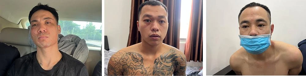 Công an vây bắt nhóm người đang bị truy nã, có thủ súng với đạn đã lên nòng ảnh 1