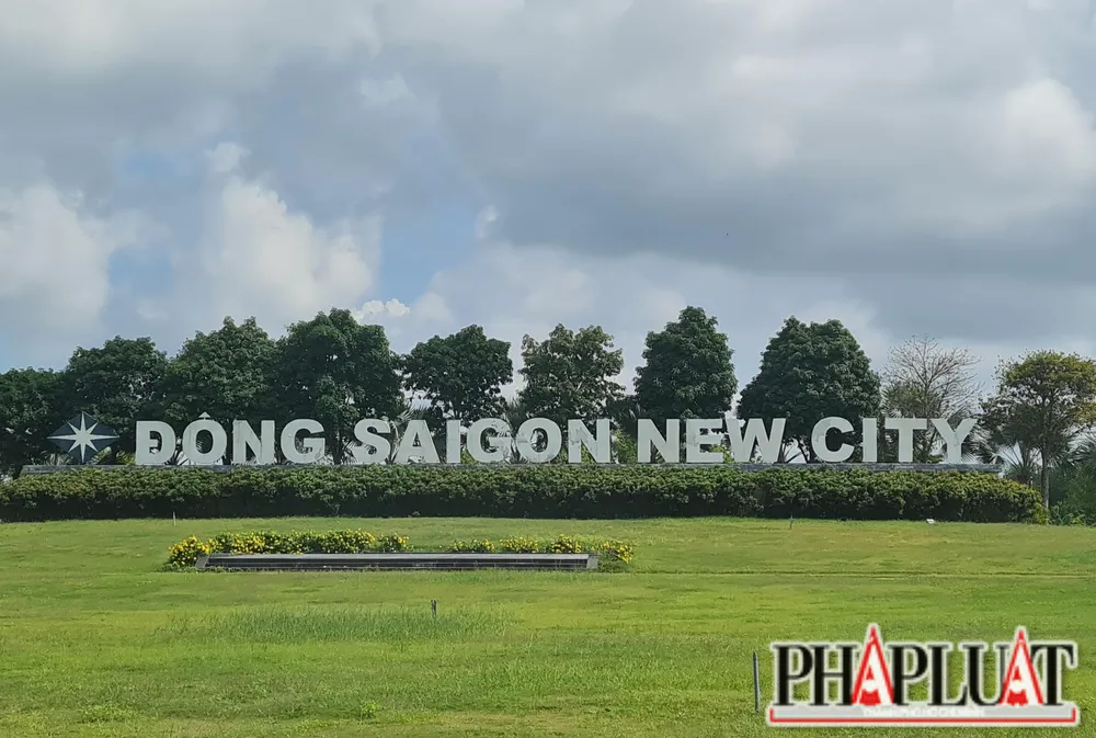 Khu dự án sai phạm của Công ty cổ phần Đầu tư Nhơn Trạch. Ảnh: VH