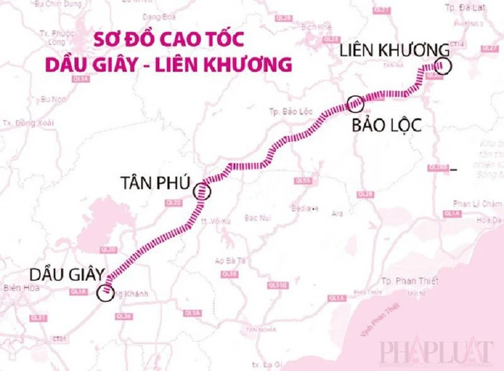 Đây là tuyến đường cao tốc có vai trò, ý nghĩa quan trọng trong việc phát triển kinh tế - xã hội, quốc phòng, an ninh đối với tỉnh Lâm Đồng và khu vực Tây Nguyên.