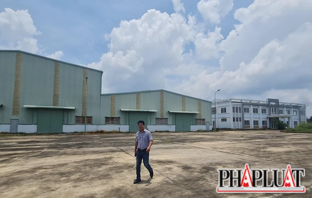 Trung tâm chiếu xạ tỉnh Đồng Nai được đầu tư bài bản với tổng số tiền 190 tỉ đồng mới hoàn thành nhưng hoang vắng. Ảnh: VŨ HỘI.