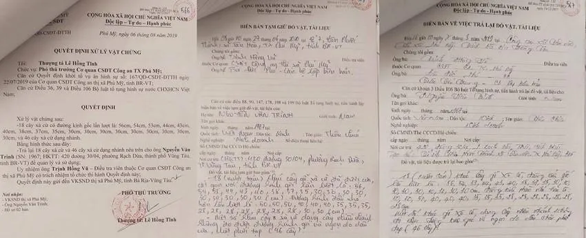 Luật sư cho rằng hồ sơ vụ án đã bị "bùa" một số bút lục. Ảnh: VH Luật sư cho rằng hồ sơ vụ án đã bị "bùa" một số bút lục. Ảnh: VH