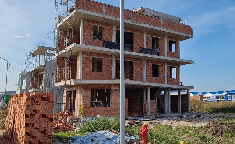 Một góc khu tái định cư Lộc An- Bình Sơn. Ảnh: VH.