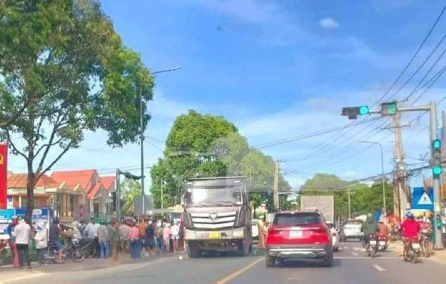 Hiện trường vụ tai nạn. Ảnh: CTV.