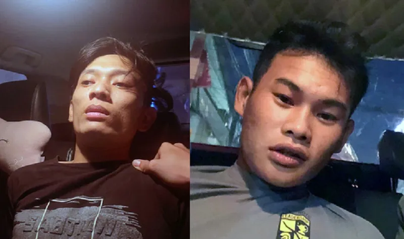 Hai nghi can gây ra tám vụ cướp vùng giáp ranh Đồng Nai và tỉnh Bà Rịa- Vũng Tàu. Ảnh: CA. Hai nghi can gây ra tám vụ cướp vùng giáp ranh Đồng Nai và tỉnh Bà Rịa- Vũng Tàu. Ảnh: CA.