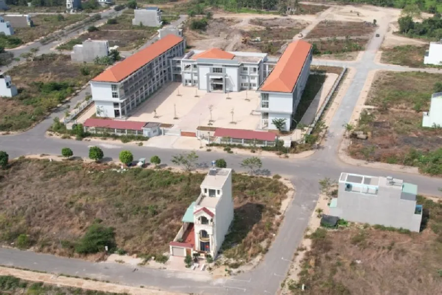 Một góc Khu dân cư tại phường Phước Tân (TP Biên Hòa) do công ty An Hưng Phát làm chủ đầu tư. Ảnh: VH.