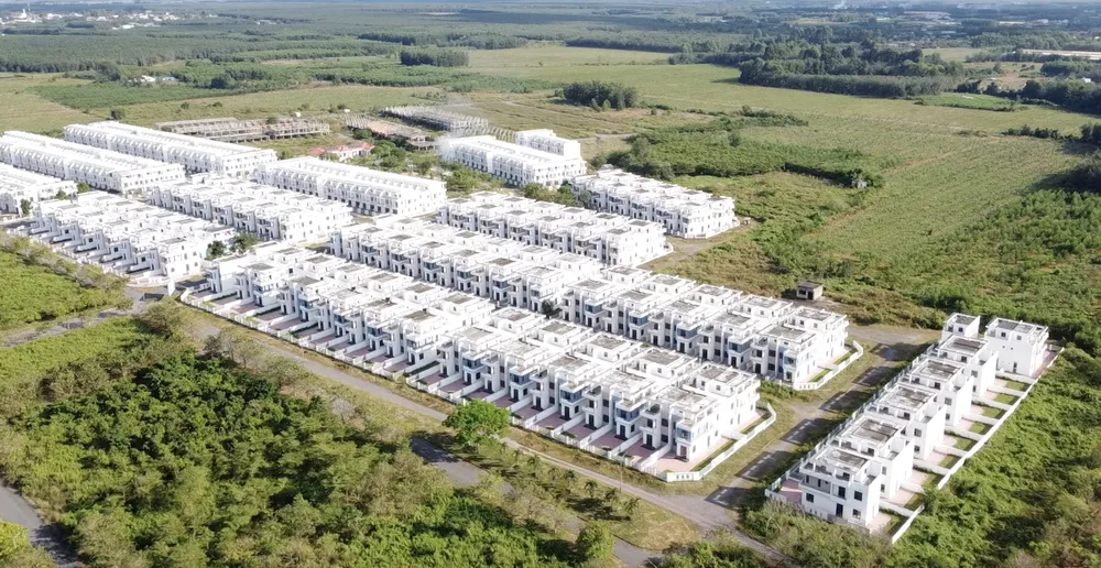 Dự án khu dân cư Tân Thịnh. Ảnh: VŨ HỘI.