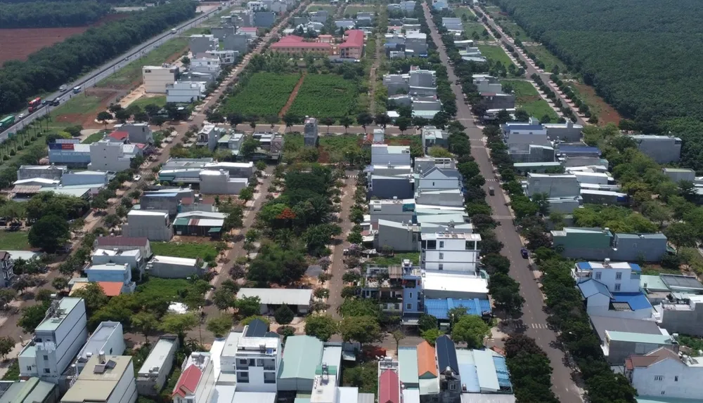 Một góc Khu đô thị Dầu Giây. Ảnh: PT. Một góc Khu đô thị Dầu Giây. Ảnh: PT.