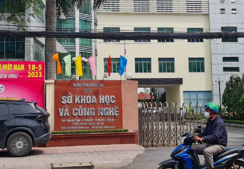 Nhiều sai phạm tại Sở Khoa học và Công nghệ tỉnh Đồng Nai. Ảnh: VH