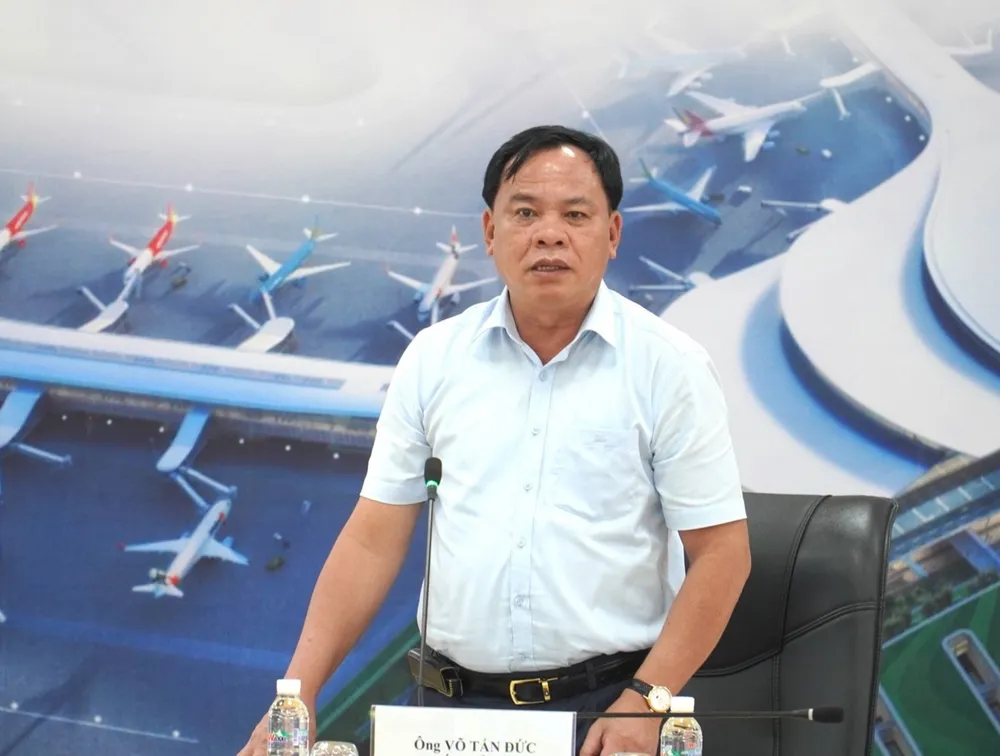 Quyền Chủ tịch UBND tỉnh Đồng Nai Võ Tấn Đức. Ảnh: VH.