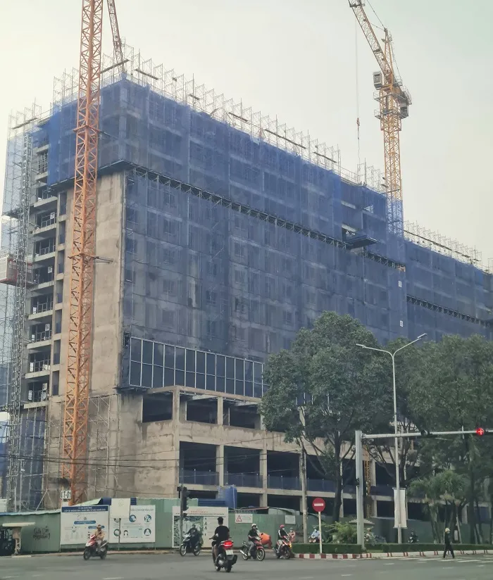 Dự án Nhà ở xã hội A6-A7 có tổng cộng 348 căn nhà ở xã hội dành để bán và 87 căn nhà ở xã hội dành cho thuê. Ảnh: VH. nhà- xã -hội.jpg