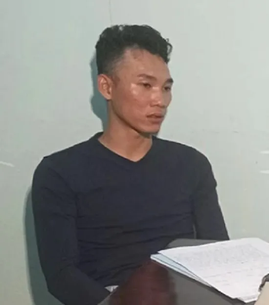 Nguyễn Duy Phương khi bị bắt. Ảnh: HN - CAĐN. ma - túy - đá.jpg