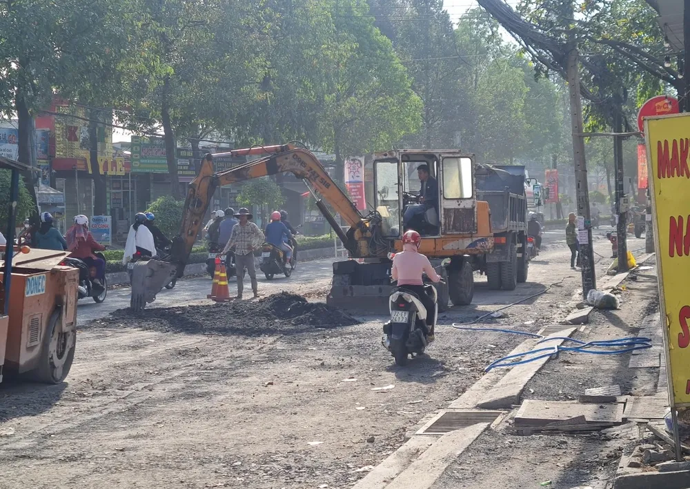 Công trình chống ngập ở Biên Hòa