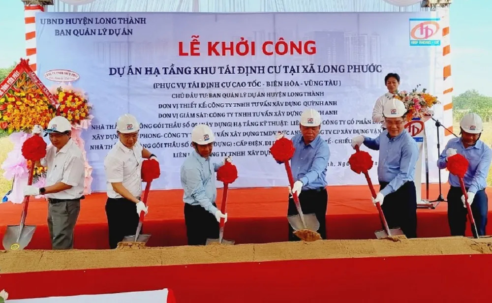 Khu tái định cư dự án cao tốc Biên Hòa - Vũng Tàu.