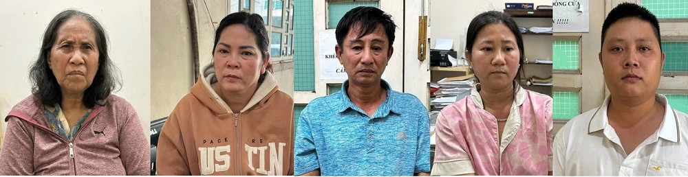 Đến nay, công an đã bắt giữ và khởi tố 5 bị can trong nhóm lừa đảo. Ảnh: CA lua-dao-da-7626-6221.jpg